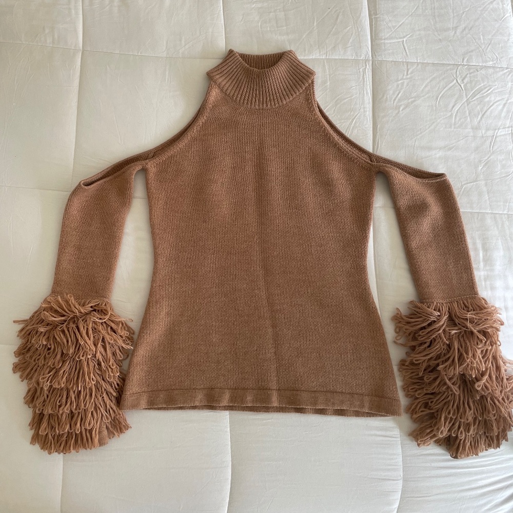 Jonathan Simkhai Cold Shoulder Sweater